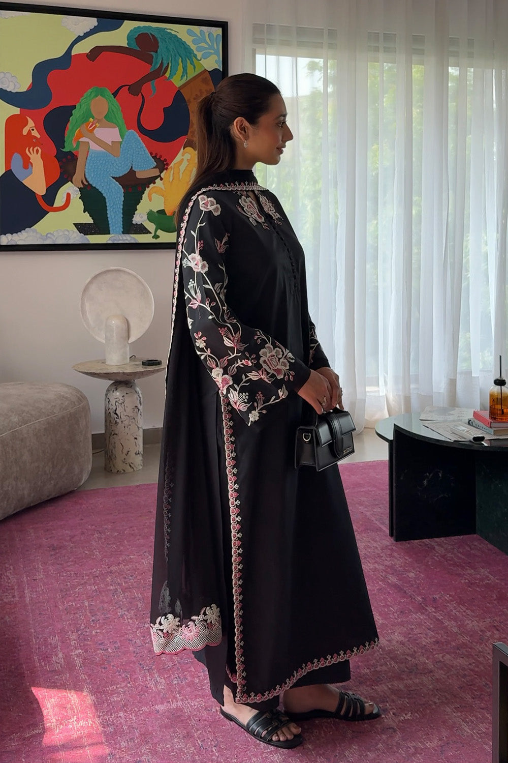 Maryum N Maria | Vasl Pret | FEEHA - MSS5700 - Pakistani Designer Dress - by Maryum N Maria - Type : Ladies Clothes - 100% Original at Saira Sultan