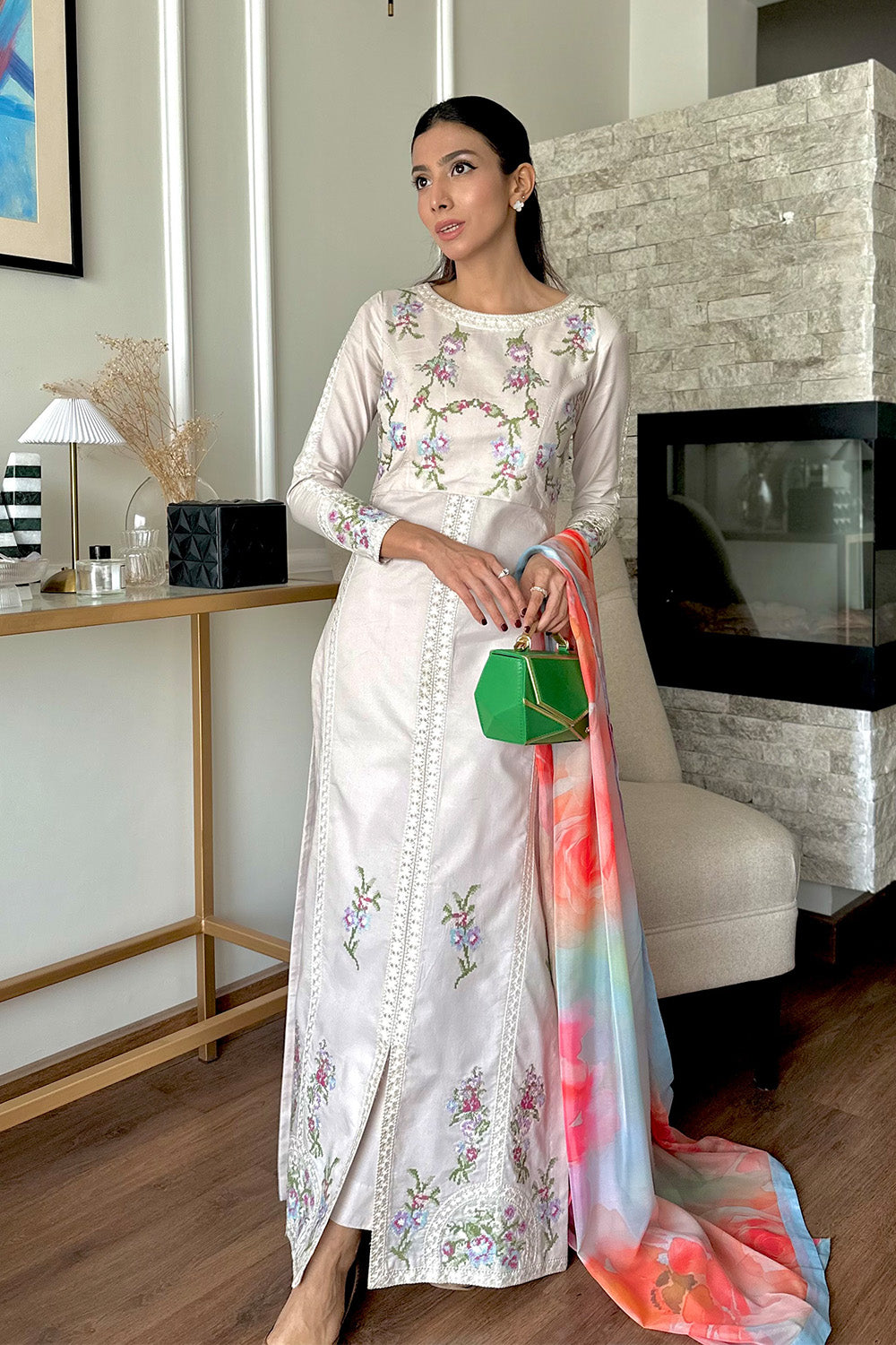 Maryum N Maria | Vasl Pret | ZEVA - MSS5705 - Pakistani Designer Dress - by Maryum N Maria - Type : - 100% Original at Saira Sultan