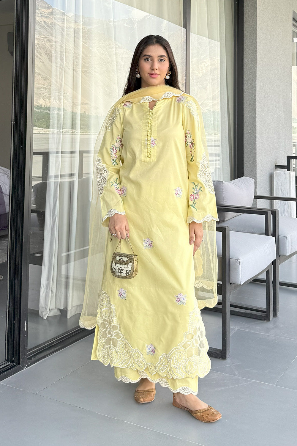 Maryum N Maria | Vasl Pret | VERAA - MSS5707 - Pakistani Designer Dress - by Maryum N Maria - Type : Ladies Clothes - 100% Original at Saira Sultan