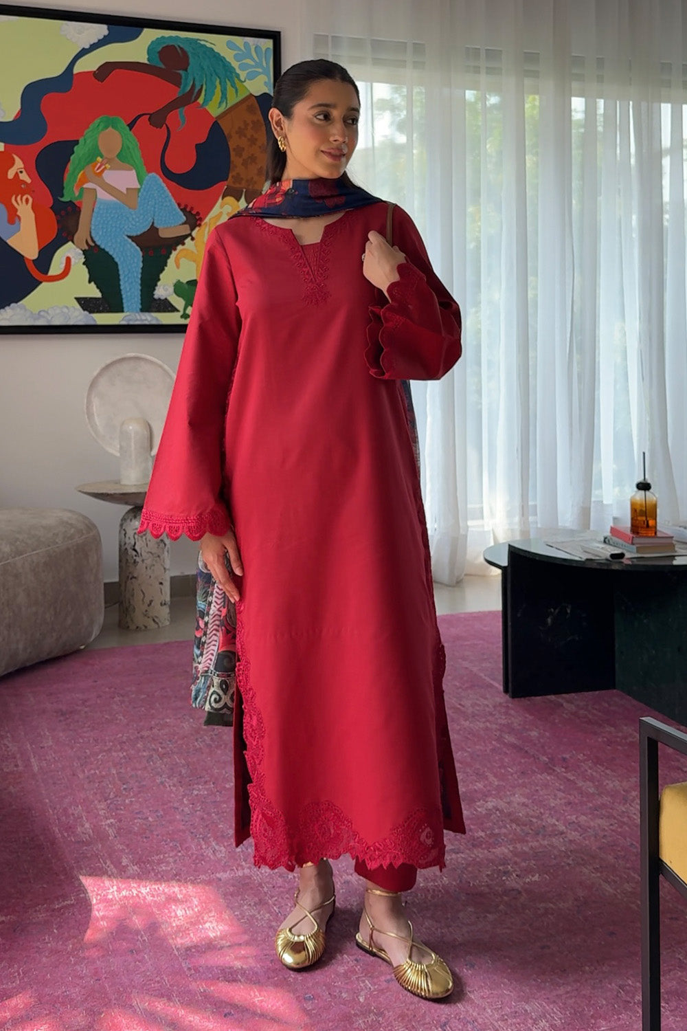Maryum N Maria | Vasl Pret | ZIANA - MSS5711 - Pakistani Designer Dress - by Maryum N Maria - Type : Ladies Clothes - 100% Original at Saira Sultan