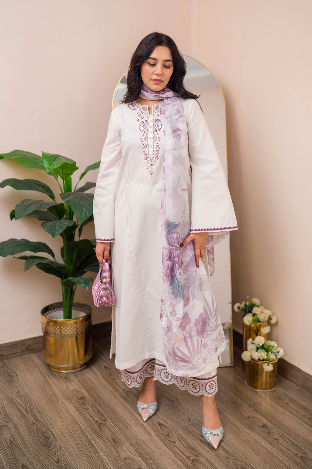 Maryum N Maria | Vasl Pret | LAIRAA - MSS5712 - Pakistani Designer Dress - by Maryum N Maria - Type : Ladies Clothes - 100% Original at Saira Sultan