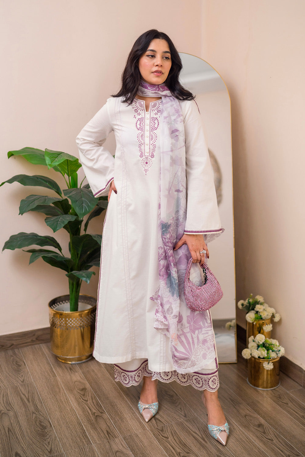 Maryum N Maria | Vasl Pret | LAIRAA - MSS5712 - Pakistani Designer Dress - by Maryum N Maria - Type : Ladies Clothes - 100% Original at Saira Sultan