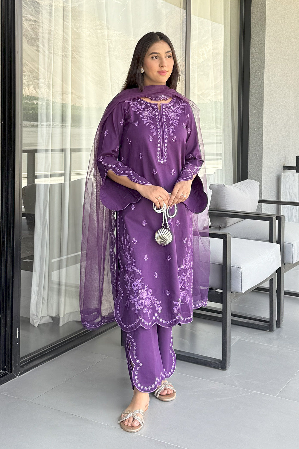 Maryum N Maria | Vasl Pret | YURA - MSS5714 - Pakistani Designer Dress - by Maryum N Maria - Type : Ladies Clothes - 100% Original at Saira Sultan