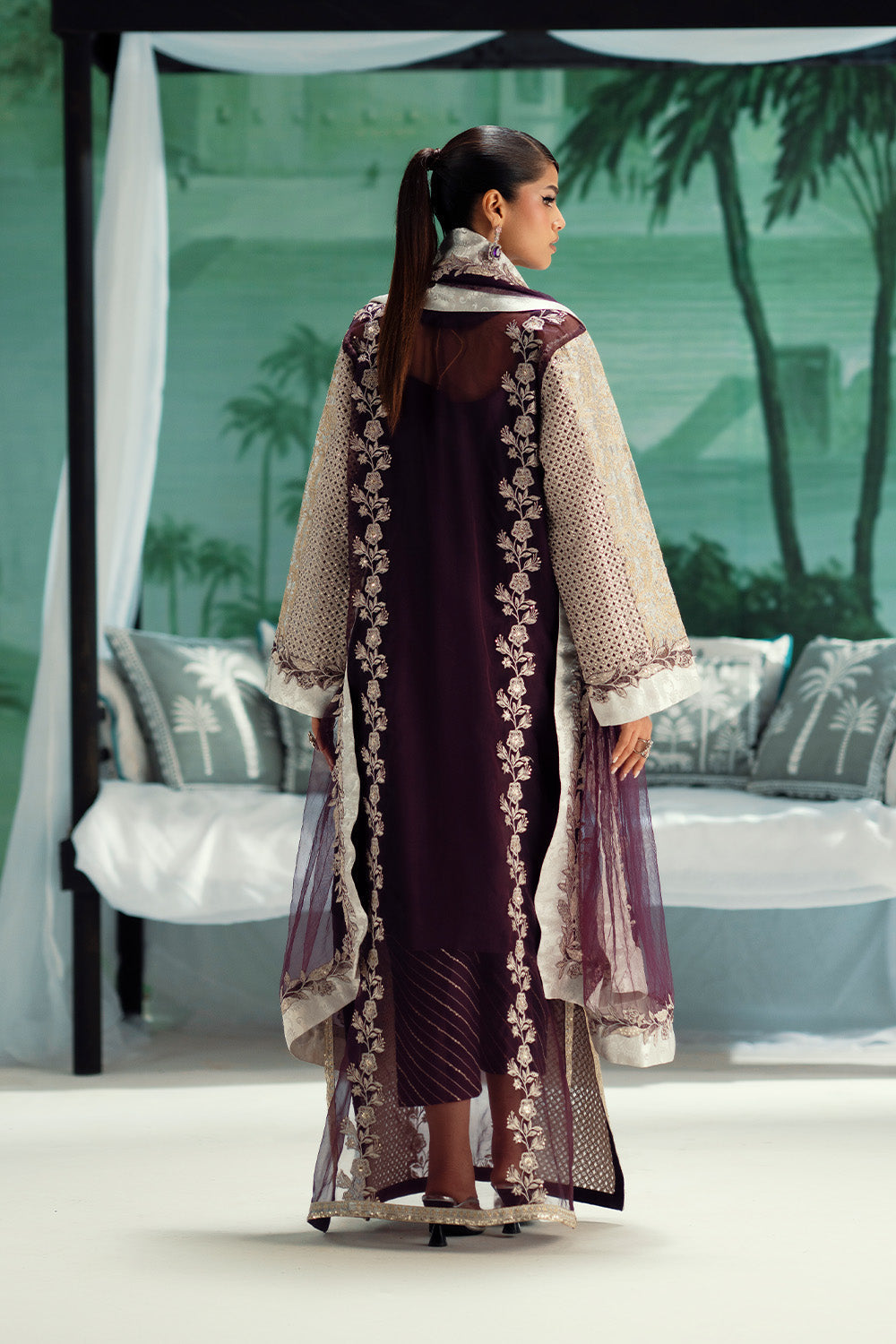 Maryum N Maria | Mushal Formals | ALIIZEE - MSU5541 - Pakistani Designer Dress - by Maryum N Maria - Type : Ladies Clothes - 100% Original at Saira Sultan