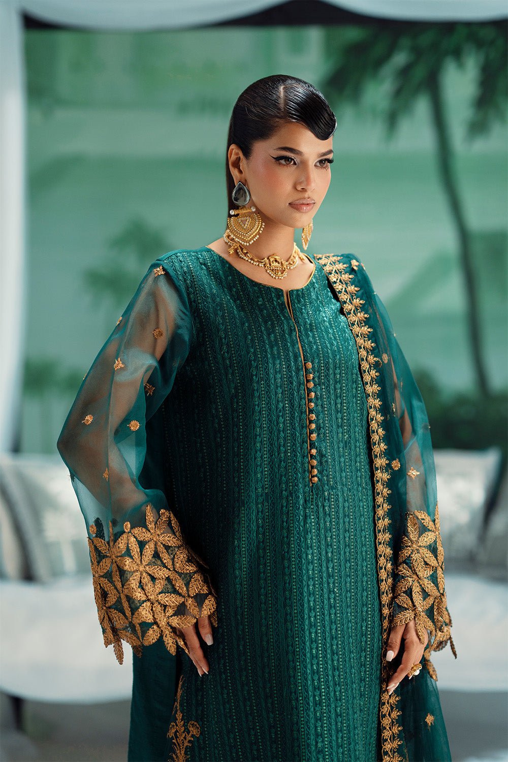 Maryum N Maria | Mushal Formals | SEPHORA - MSU5547 - Pakistani Designer Dress - by Maryum N Maria - Type : Ladies Clothes - 100% Original at Saira Sultan