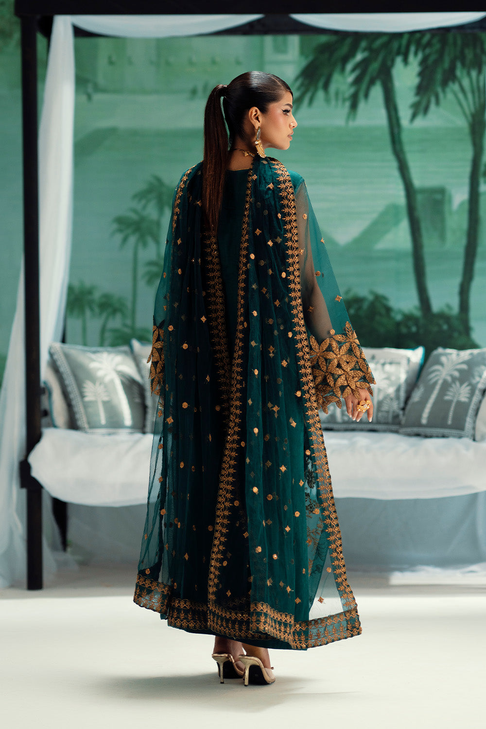 Maryum N Maria | Mushal Formals | SEPHORA - MSU5547 - Pakistani Designer Dress - by Maryum N Maria - Type : Ladies Clothes - 100% Original at Saira Sultan