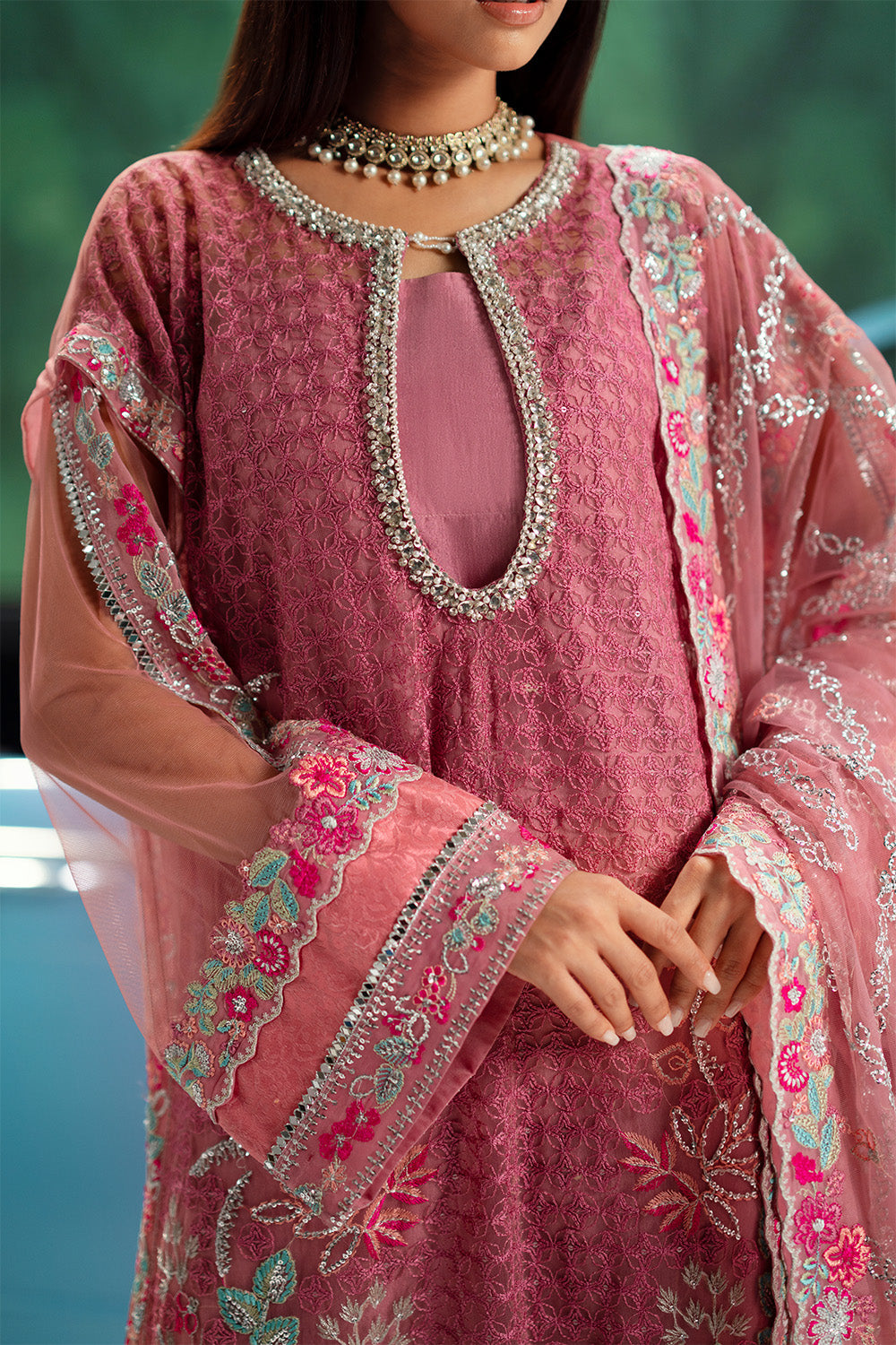 Maryum N Maria | Mushal Formals | HELENE - MSU5554 - Pakistani Designer Dress - by Maryum N Maria - Type : Ladies Clothes - 100% Original at Saira Sultan