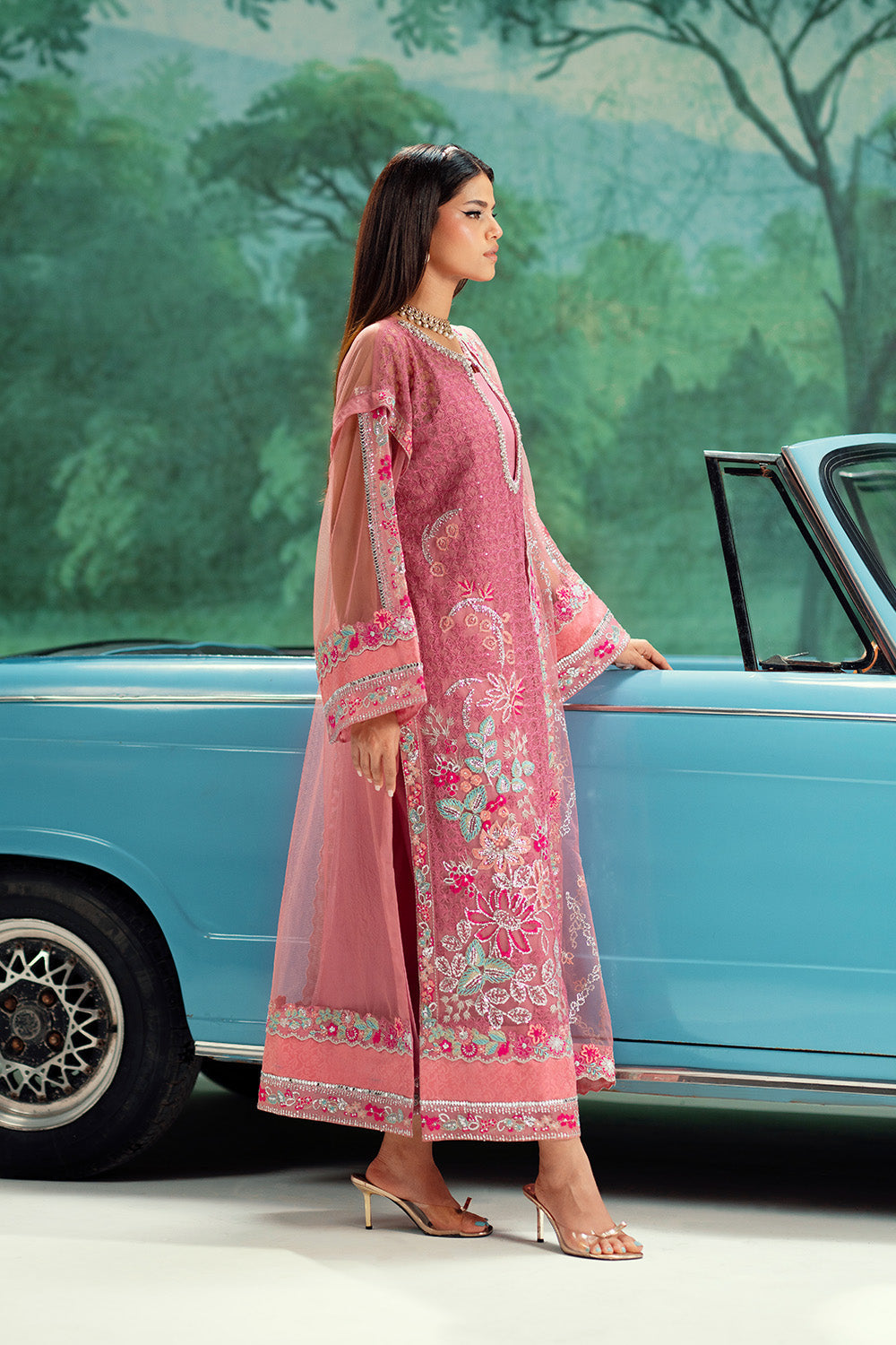 Maryum N Maria | Mushal Formals | HELENE - MSU5554 - Pakistani Designer Dress - by Maryum N Maria - Type : Ladies Clothes - 100% Original at Saira Sultan