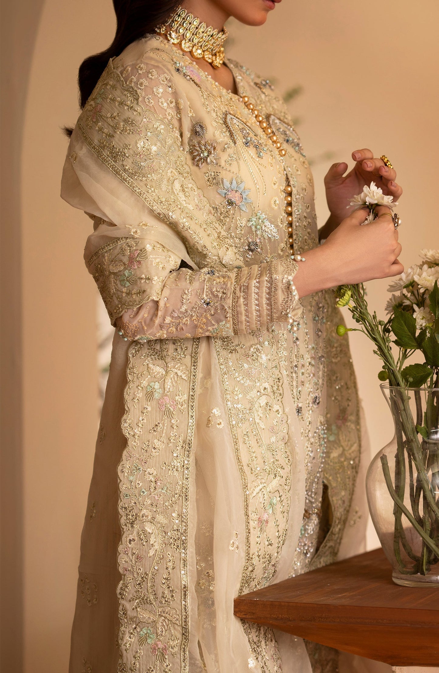 Emaan Adeel | Romansiyyah Luxury Formals 24 | Zafia - Pakistani Designer Dress - by Emaan Adeel | Type: Formal - 100% Original at Saira Sultan