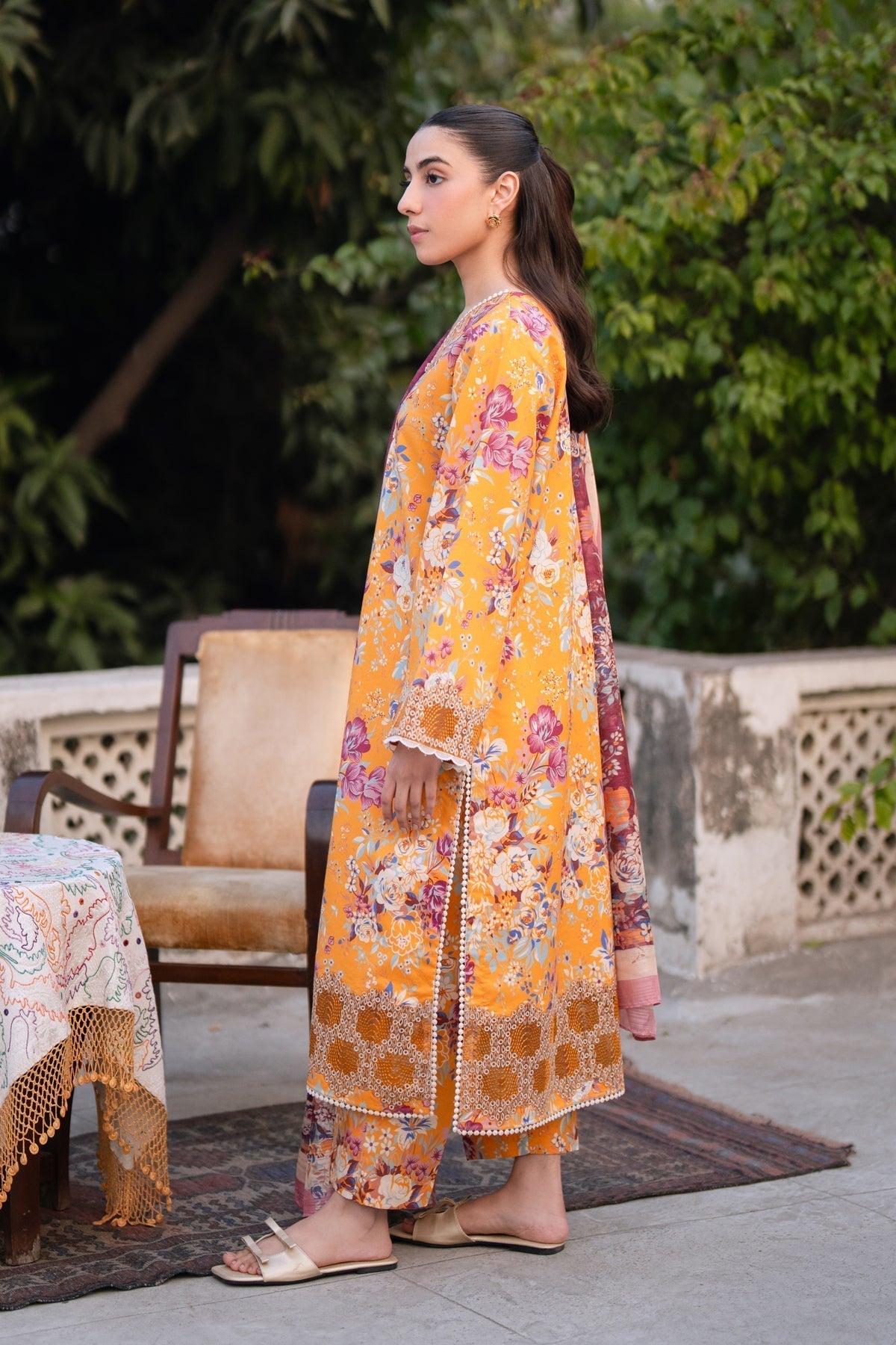 Xenia Formals | Summer Away 25 | SOLEIA XL Orange Lawn