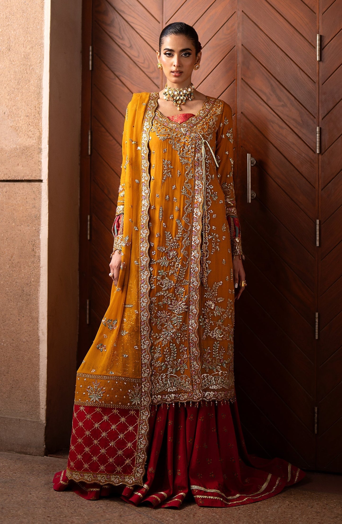 Emaan Adeel | Casabella Wedding Formals | SOLENE - Pakistani Designer Dress - by Emaan Adeel | Type: Ladies Clothes - 100% Original at Saira Sultan