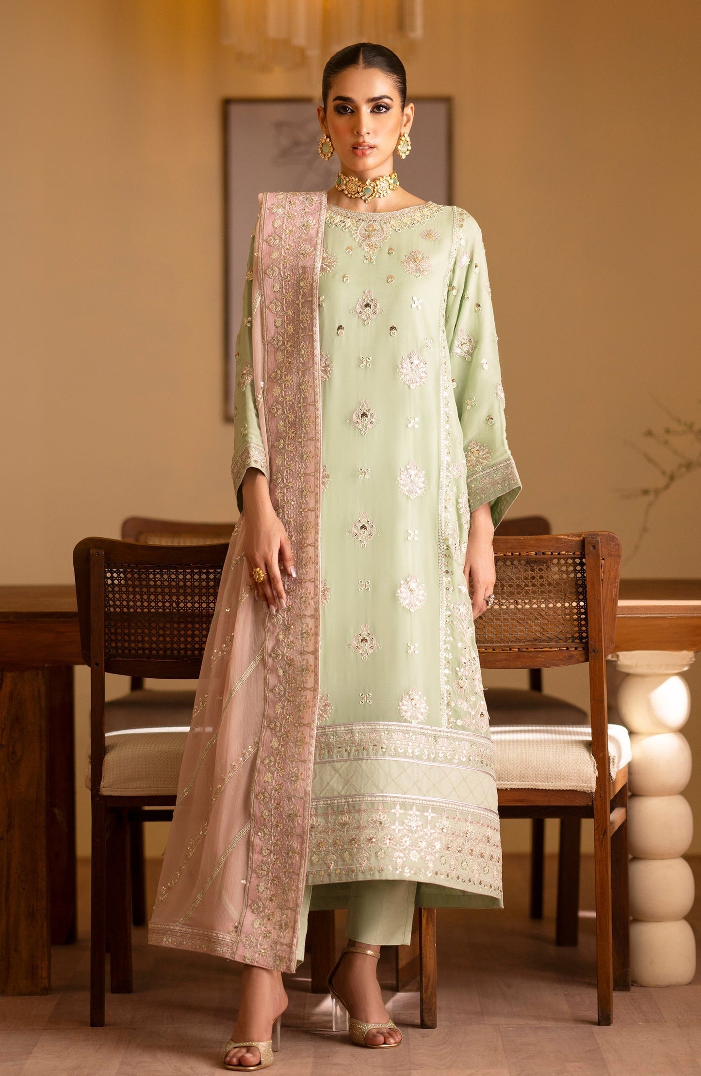 Emaan Adeel | Romansiyyah Luxury Formals 24 | Najmeh - Pakistani Designer Dress - by Emaan Adeel | Type: Formal - 100% Original at Saira Sultan