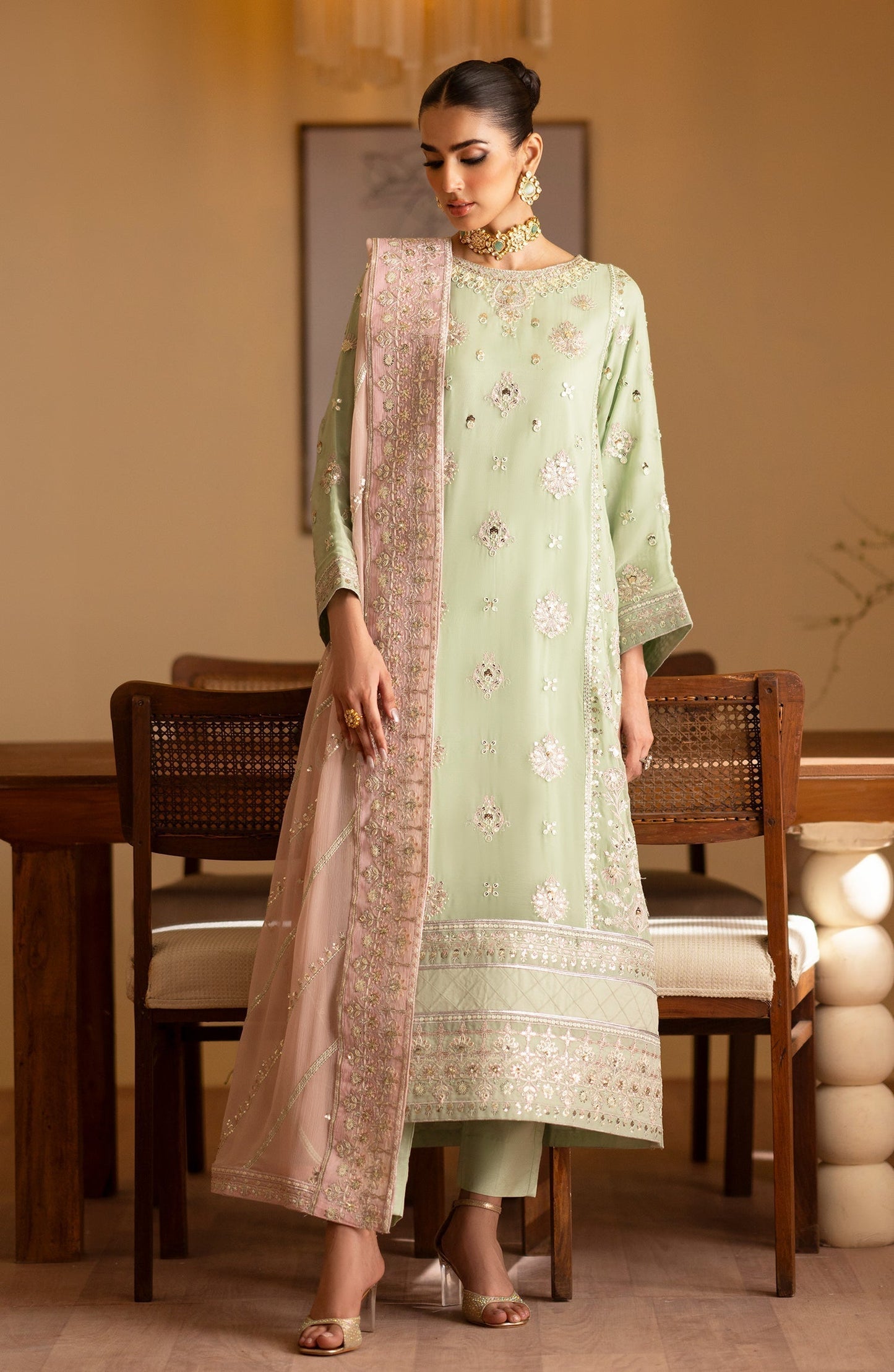 Emaan Adeel | Romansiyyah Luxury Formals 24 | Najmeh - Pakistani Designer Dress - by Emaan Adeel | Type: Formal - 100% Original at Saira Sultan