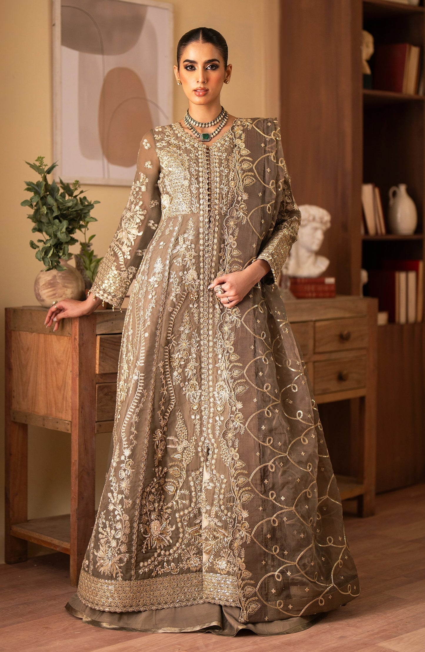 Emaan Adeel | Romansiyyah Luxury Formals 24 | Yesra - Pakistani Designer Dress - by Emaan Adeel | Type: Formal - 100% Original at Saira Sultan