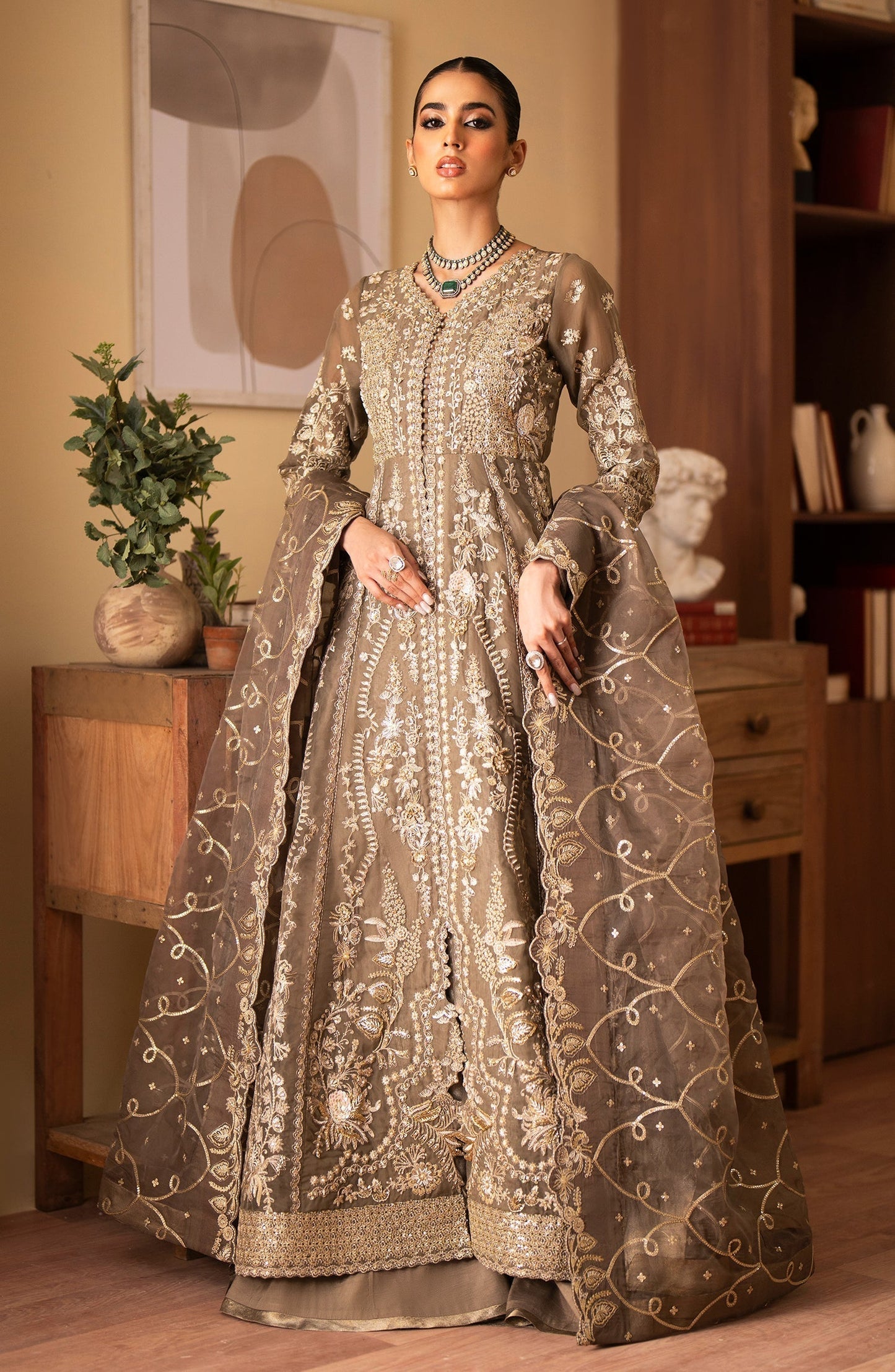 Emaan Adeel | Romansiyyah Luxury Formals 24 | Yesra - Pakistani Designer Dress - by Emaan Adeel | Type: Formal - 100% Original at Saira Sultan