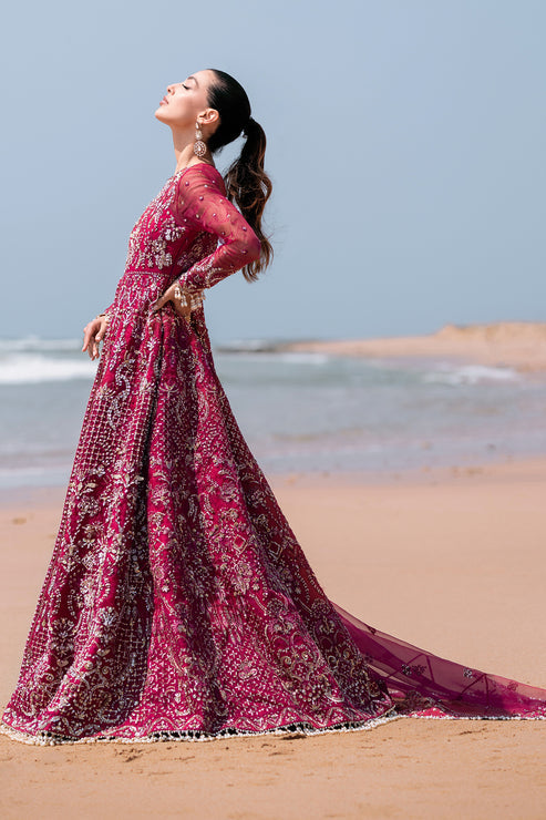 Emaan Adeel | Kamari Reveuse Wedding Formals | FLORA - Pakistani Designer Dress - by Emaan Adeel | Type: Ladies Clothes - 100% Original at Saira Sultan