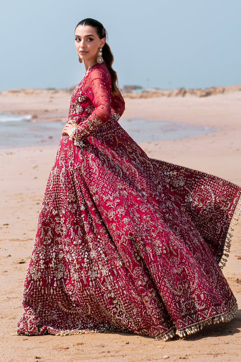 Emaan Adeel | Kamari Reveuse Wedding Formals | FLORA - Pakistani Designer Dress - by Emaan Adeel | Type: Ladies Clothes - 100% Original at Saira Sultan