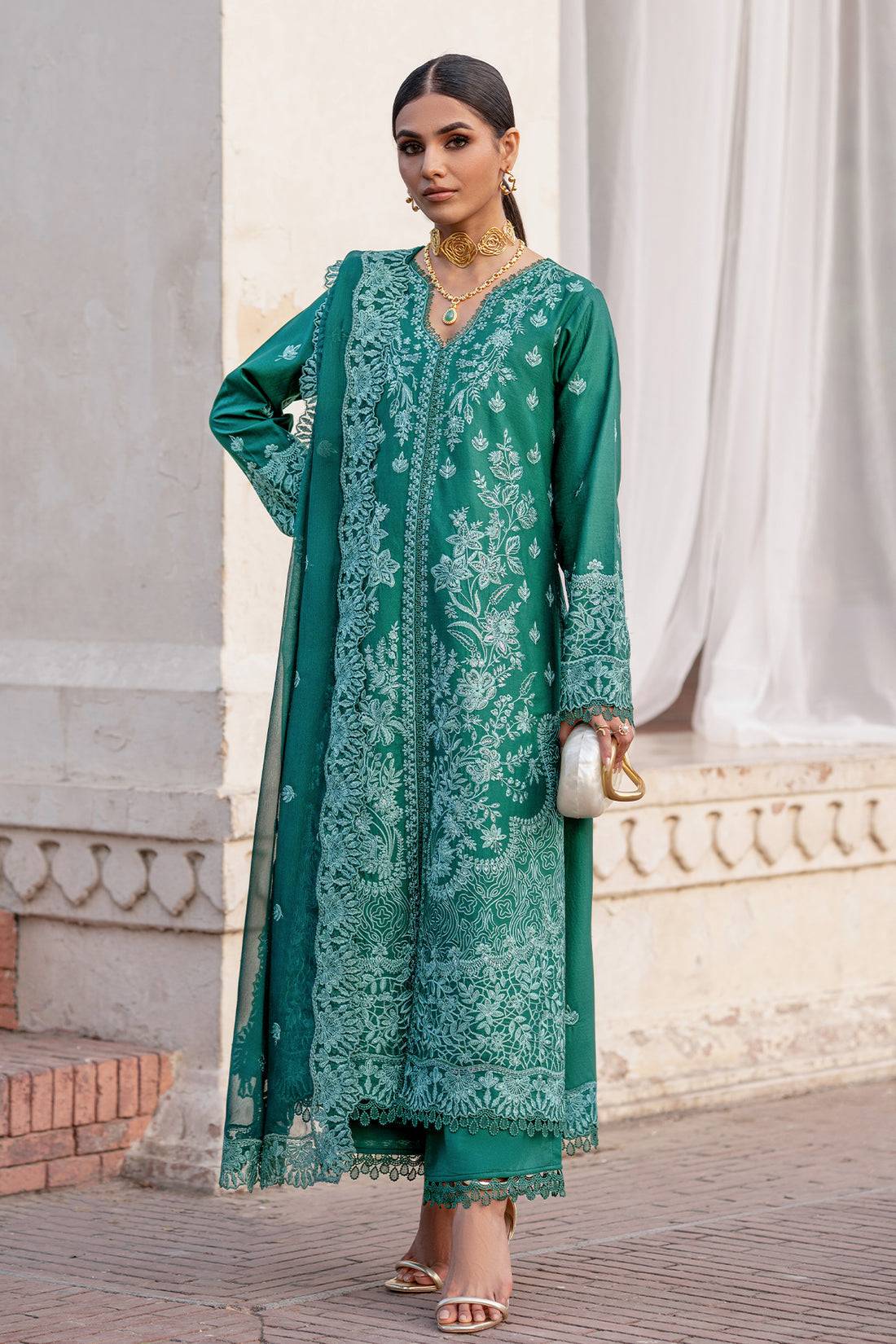 Zarposh | Celia Luxe | Odessa - Pakistani Designer Dress - by Zarposh - Type : Ladies Clothes - 100% Original at Saira Sultan