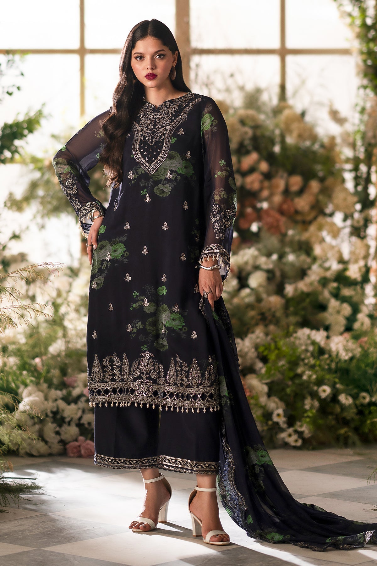 Charizma | Vasal Formals 24 | VSL5-07 - Pakistani Designer Dress - by Charizma | Type: Formal - 100% Original at Saira Sultan