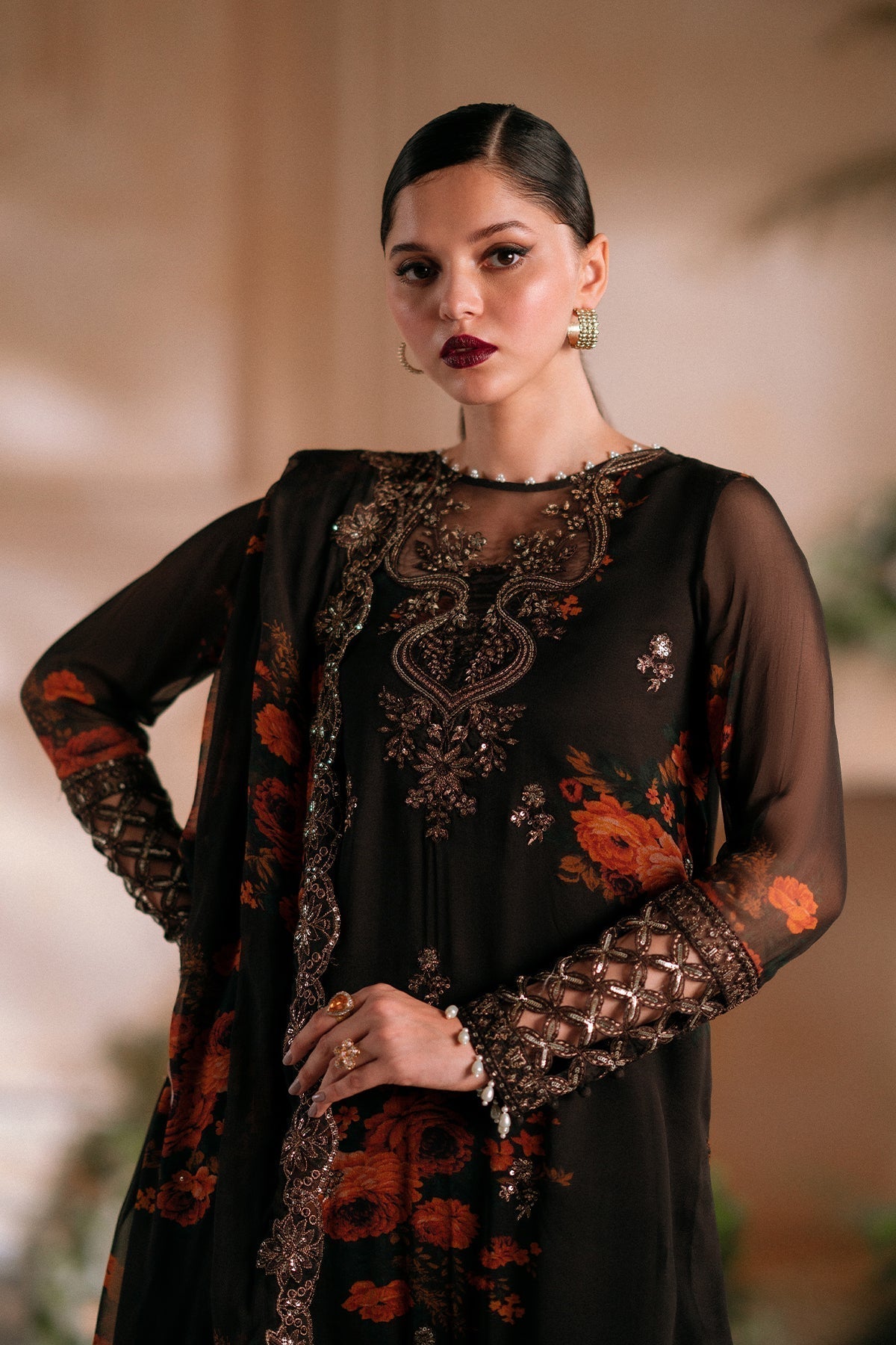 Charizma | Vasal Formals 24 | VSL5-04 - Pakistani Designer Dress - by Charizma | Type: Formal - 100% Original at Saira Sultan