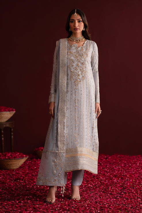 Emaan Adeel | Nooresha Formals 25 | Sahira XS Lilac Chiffon