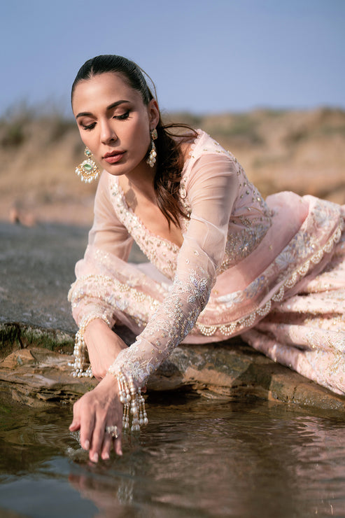 Emaan Adeel | Kamari Reveuse Wedding Formals | AMOUR - Pakistani Designer Dress - by Emaan Adeel | Type: Ladies Clothes - 100% Original at Saira Sultan