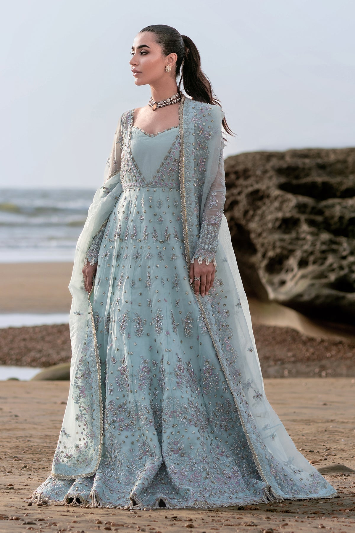 Emaan Adeel | Kamari Reveuse Wedding Formals | LUNYA - Pakistani Designer Dress - by Emaan Adeel | Type: Ladies Clothes - 100% Original at Saira Sultan