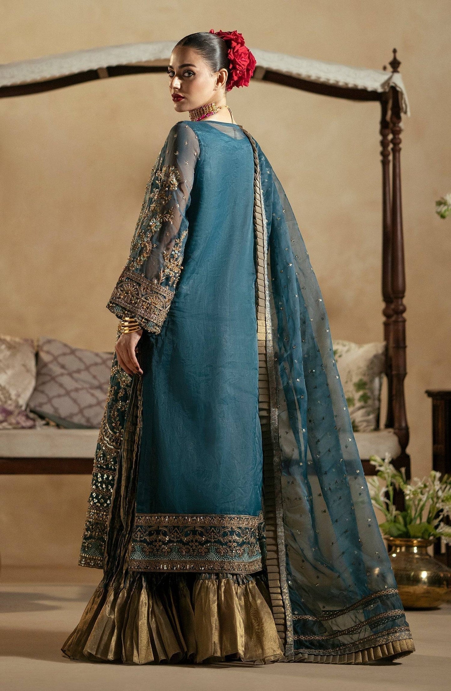 Maryum N Maria | Zamani Beghum Formals 23 | Zircon-(MW23-514) - Pakistani Designer Dress - by Maryum N Maria | Type: Bridal - 100% Original at Saira Sultan
