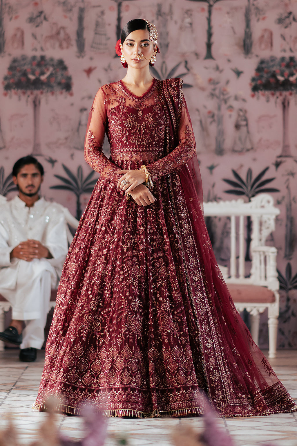 Saad Shaikh | Silsila Festive Collection | Elaila - Pakistani Designer Dress - by Saad Shaikh | Type: Bridal - 100% Original at Saira Sultan