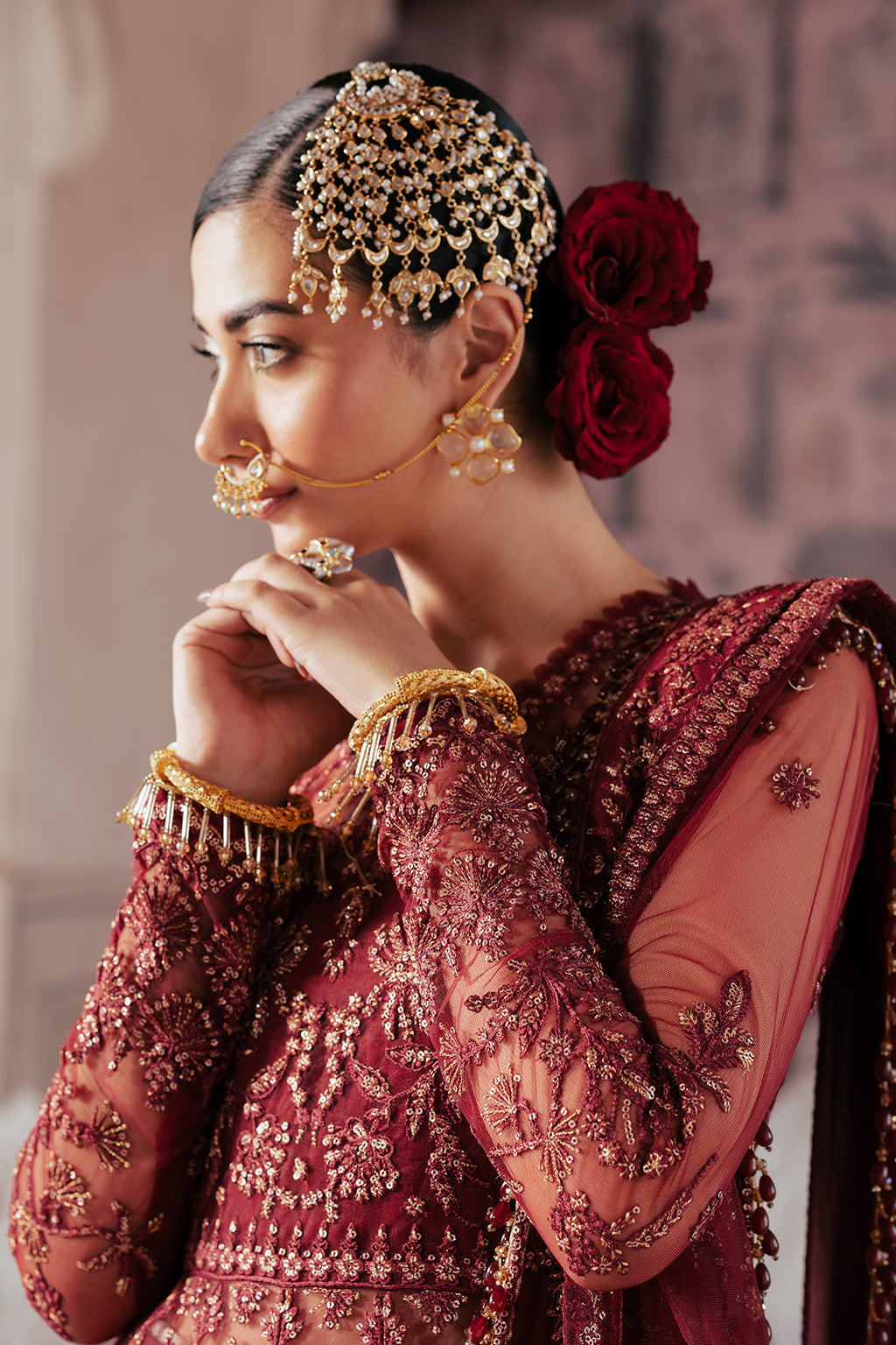 Saad Shaikh | Silsila Festive Collection | Elaila - Pakistani Designer Dress - by Saad Shaikh | Type: Bridal - 100% Original at Saira Sultan