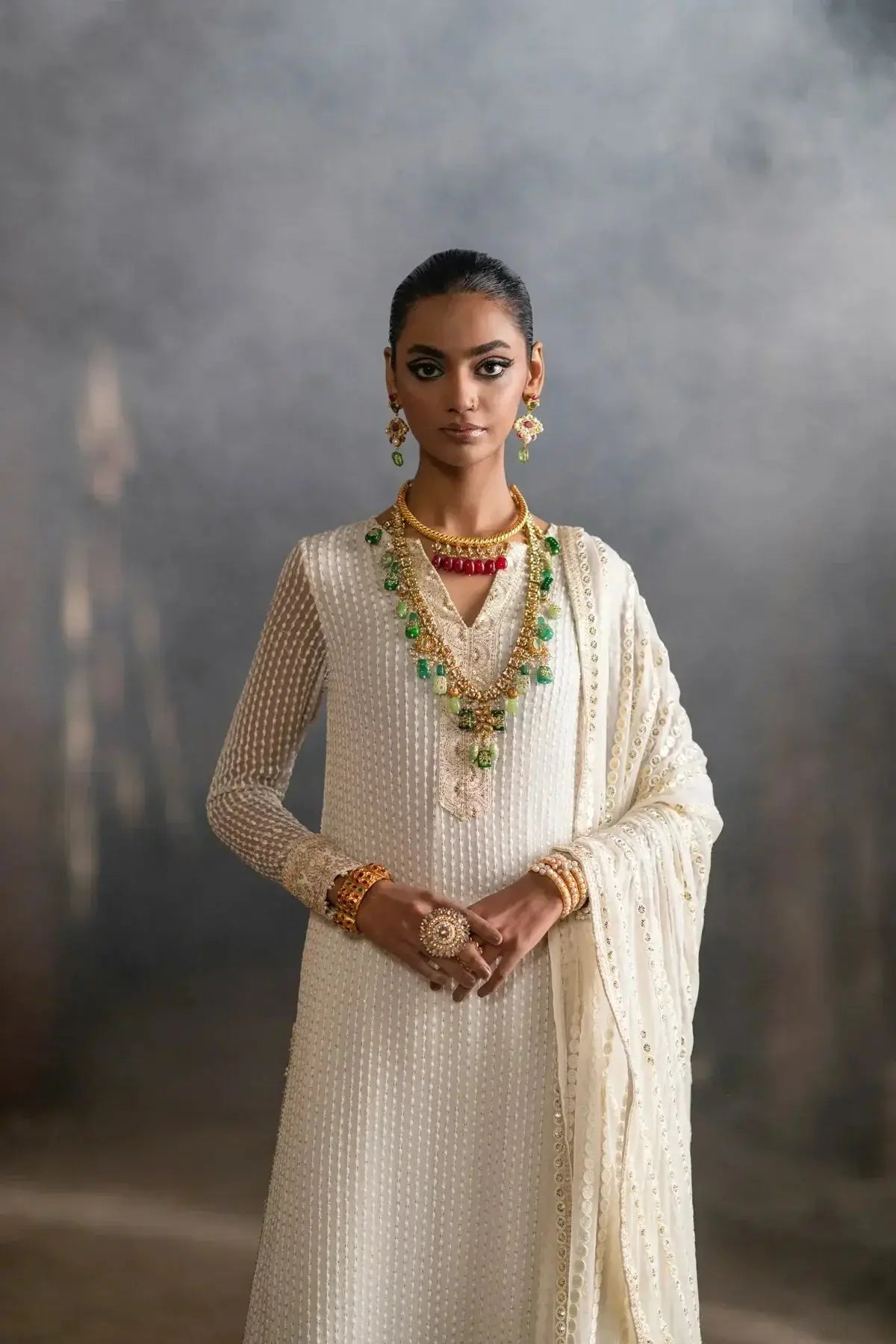 Erum Khan | Mannat Formals | Tabeer - Pakistani Designer Dress - by Erum Khan | Type: Bridal - 100% Original at Saira Sultan