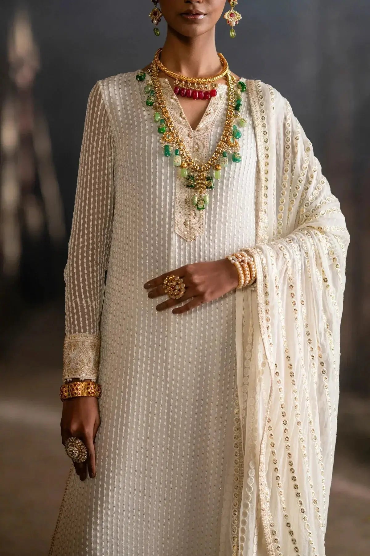 Erum Khan | Mannat Formals | Tabeer - Pakistani Designer Dress - by Erum Khan | Type: Bridal - 100% Original at Saira Sultan