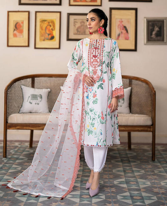 Xenia Formals | Summer Soiree Lawn | PAULO - Pakistani Designer Dress - by Xenia Formals | Type: Casuals - 100% Original at Saira Sultan