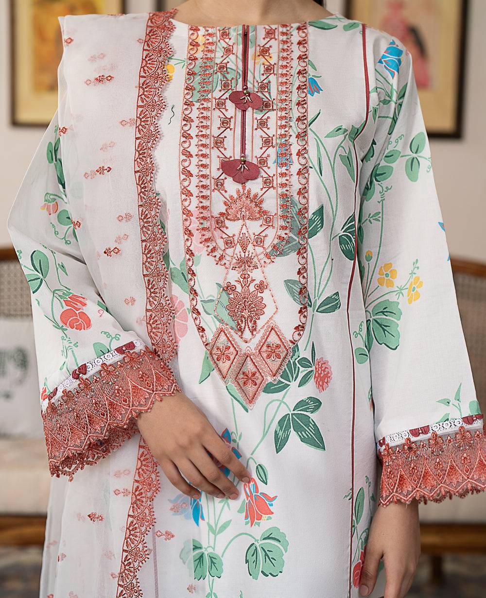 Xenia Formals | Summer Soiree Lawn | PAULO - Pakistani Designer Dress - by Xenia Formals | Type: Casuals - 100% Original at Saira Sultan