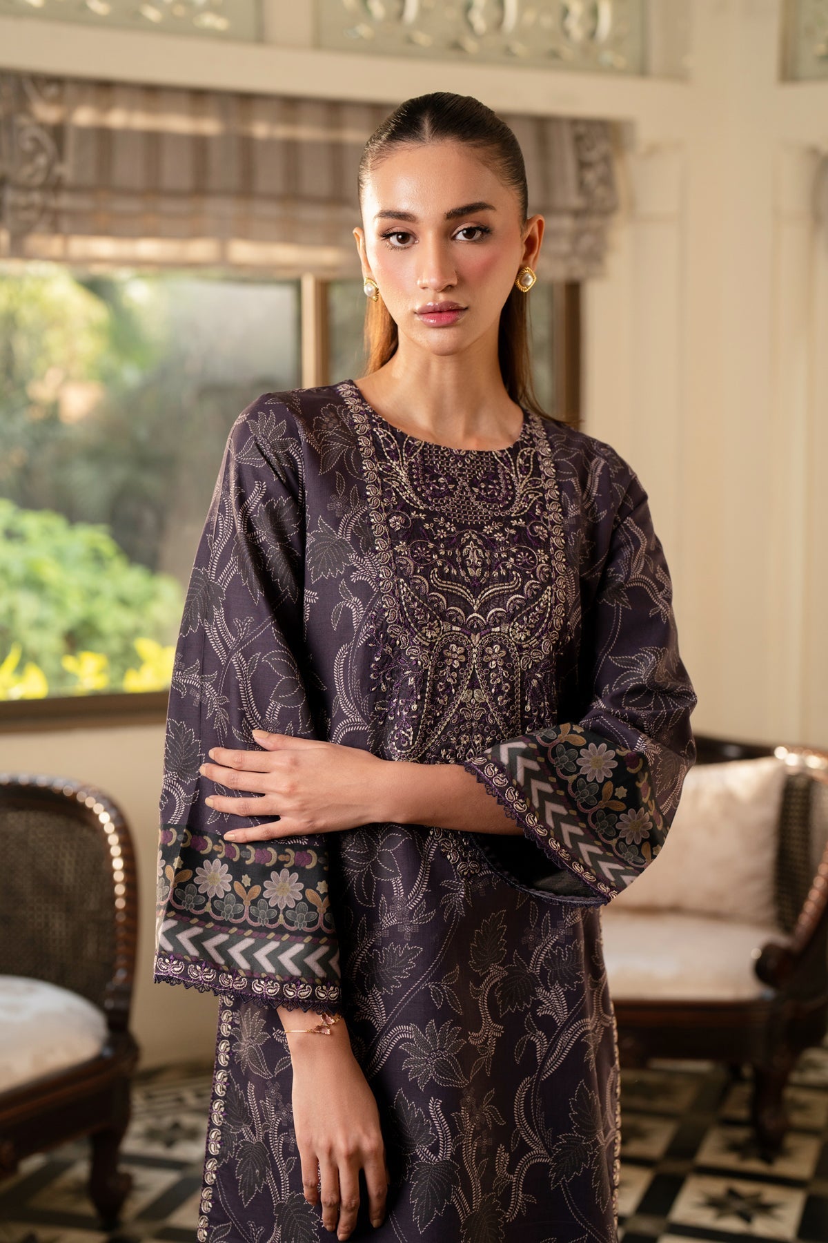 Xenia Formals | Summer Away 25 | OLIVIA-A L Deep Purple Lawn