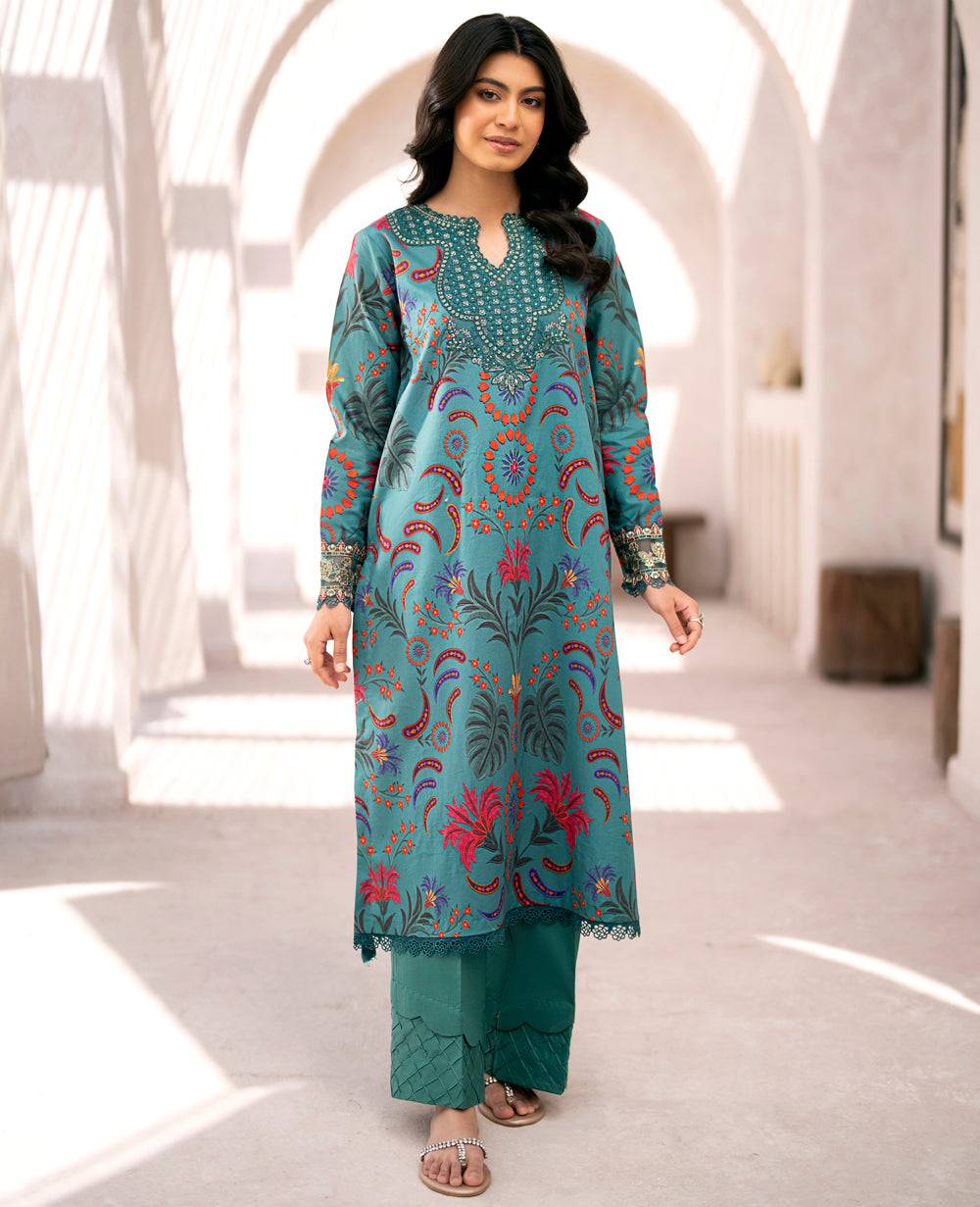 Xenia Formals | Summer Soiree Lawn | SORSO - Pakistani Designer Dress - by Xenia Formals | Type: Casuals - 100% Original at Saira Sultan