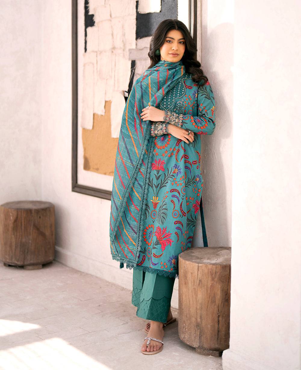 Xenia Formals | Summer Soiree Lawn | SORSO - Pakistani Designer Dress - by Xenia Formals | Type: Casuals - 100% Original at Saira Sultan