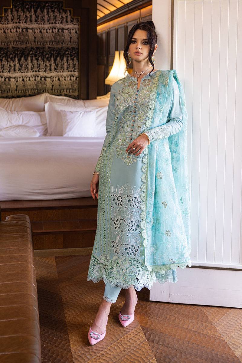 Mushq | Orient Express Luxury Lawn | REVE - Pakistani Designer Dress - by Mushq | Type: Luxury - 100% Original at Saira Sultan