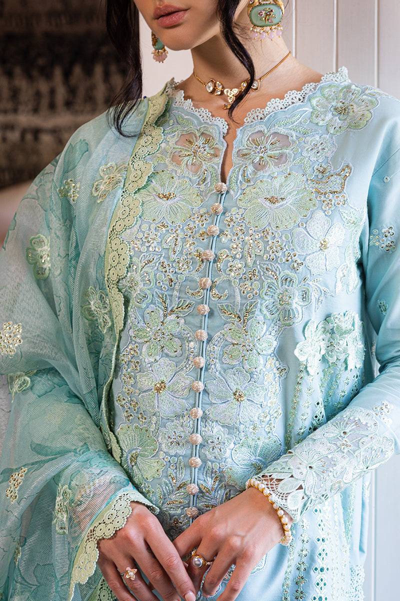 Mushq | Orient Express Luxury Lawn | REVE - Pakistani Designer Dress - by Mushq | Type: Luxury - 100% Original at Saira Sultan
