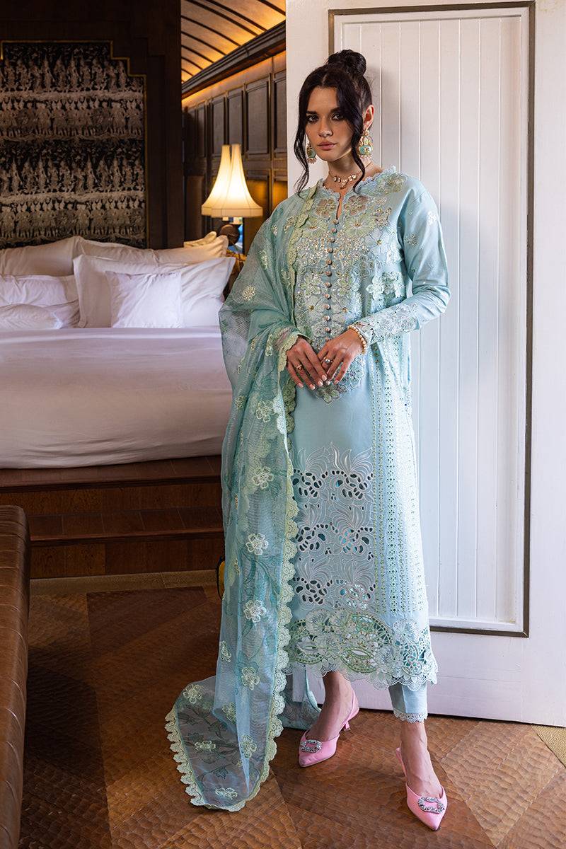 Mushq | Orient Express Luxury Lawn | REVE - Pakistani Designer Dress - by Mushq | Type: Luxury - 100% Original at Saira Sultan