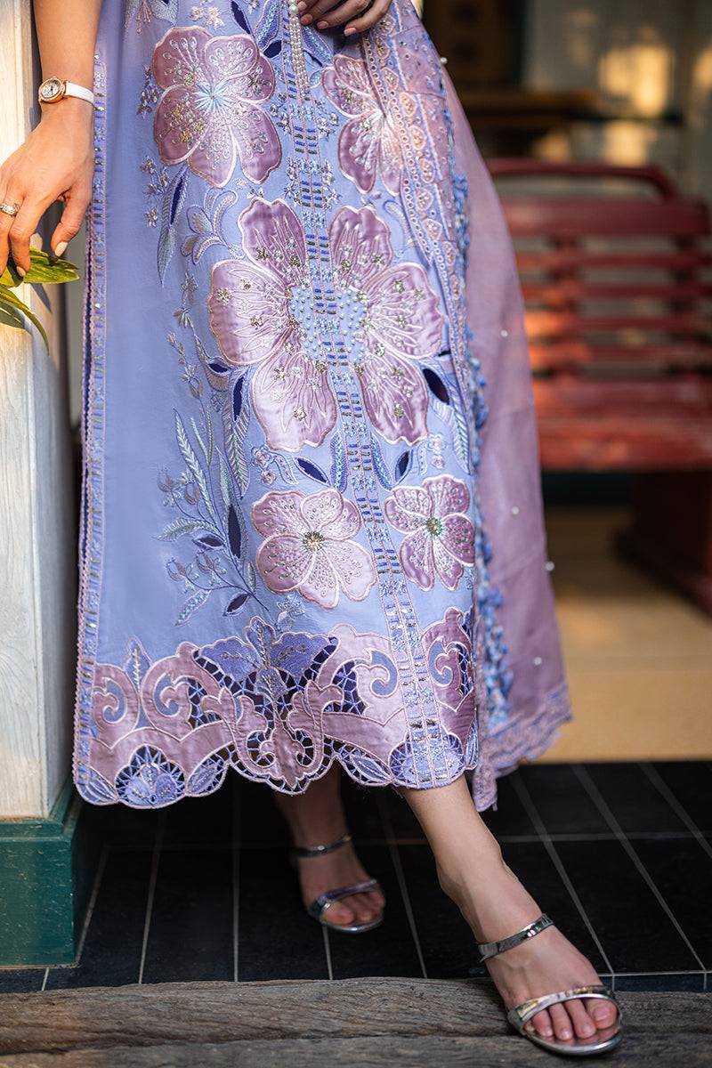 Mushq | Orient Express Luxury Lawn | SOLEIL - Pakistani Designer Dress - by Mushq | Type: Luxury - 100% Original at Saira Sultan