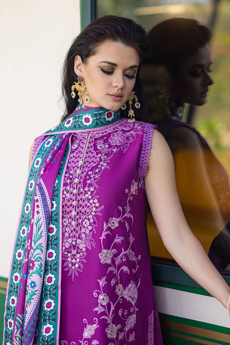 Mushq | Orient Express Luxury Lawn | ORIENTELLA - Pakistani Designer Dress - by Mushq | Type: Luxury - 100% Original at Saira Sultan