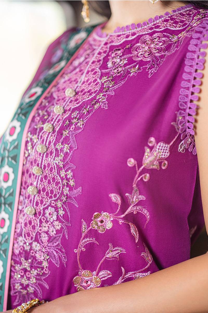 Mushq | Orient Express Luxury Lawn | ORIENTELLA - Pakistani Designer Dress - by Mushq | Type: Luxury - 100% Original at Saira Sultan