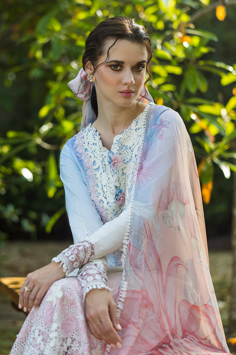 Mushq | Solace Ombre Chikankari | Purezza XL Chikankari Lawn Multi