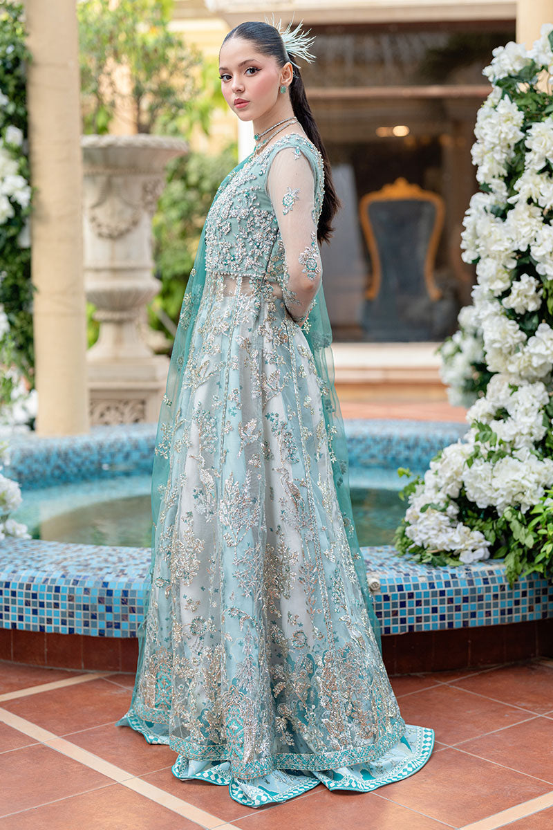 Mushq | Mann Mein Tu Wedding | KAHANI Custom Size Aqua Net