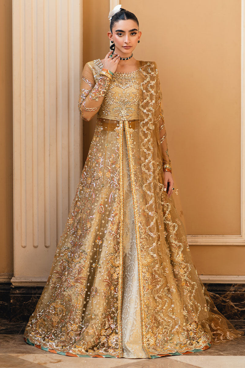 Mushq | Mann Mein Tu Wedding | SITARAY XS Ivory Net