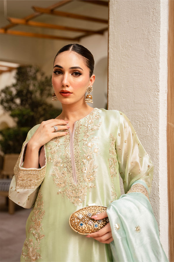 Maryum N Maria | Farisha Formals| SOLENE - MW40093 - Pakistani Designer Dress - by Maryum N Maria - Type : Ladies Clothes - 100% Original at Saira Sultan