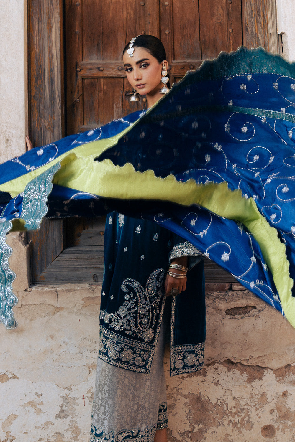 Maryum N Maria | Gulshan e Makhmal | ELISE - MSS5610 by Maryum N Maria - Designer Dress - Type : Ladies Clothes - Available at Saira Sultan - 100% Original