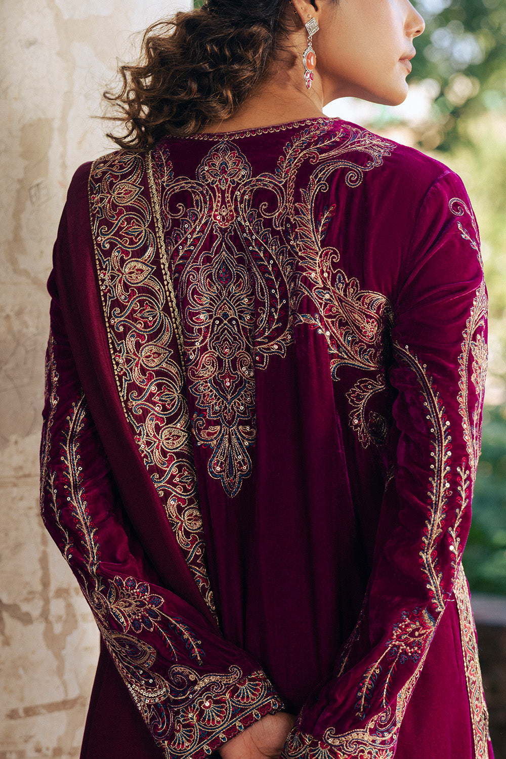 Maryum N Maria | Gulshan e Makhmal | GAeLLE - MWS5891 by Maryum N Maria - Designer Dress - Type : Ladies Clothes - Available at Saira Sultan - 100% Original