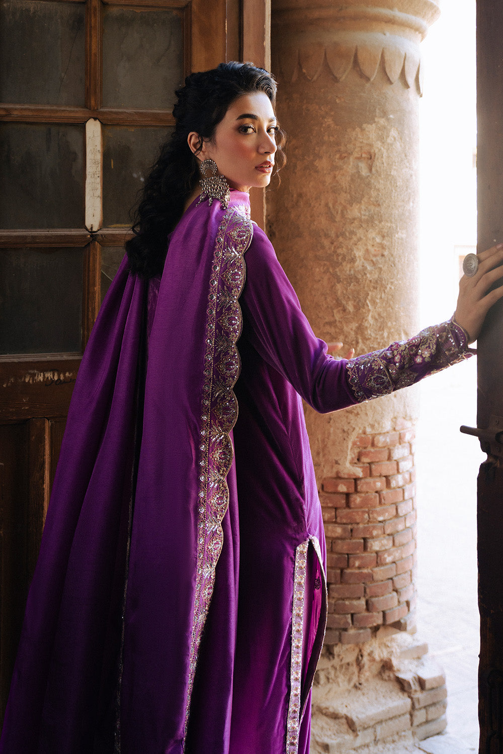 Maryum N Maria | Gulshan e Makhmal | HAYDEE - MWS5892 by Maryum N Maria - Designer Dress - Type : Ladies Clothes - Available at Saira Sultan - 100% Original